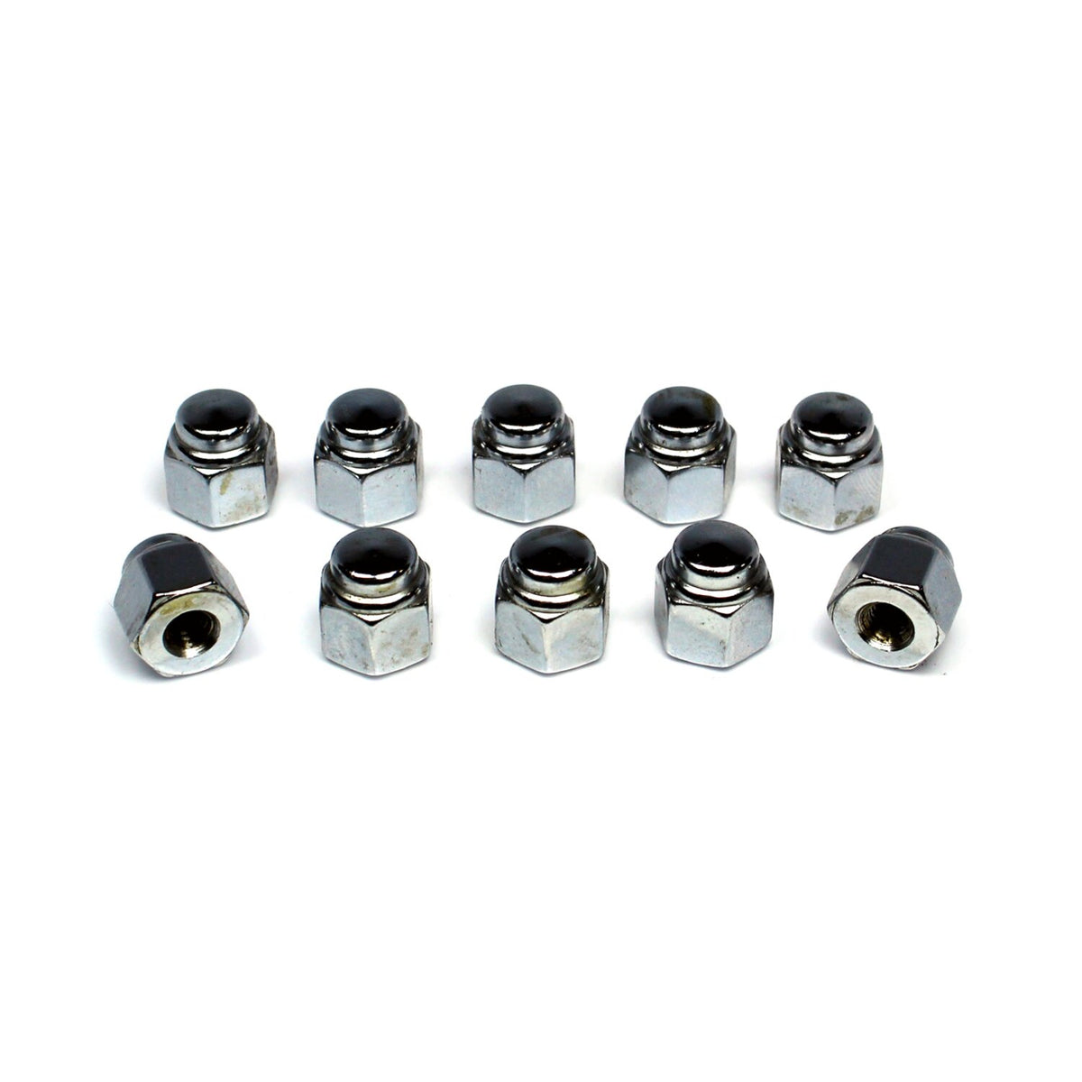 Colony, cap nuts 8-32 chrome plated