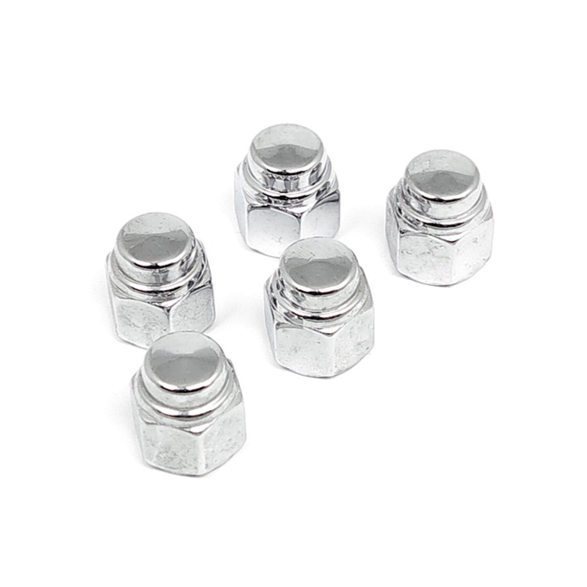 Colony, cap nuts 3/8-24 chrome plated