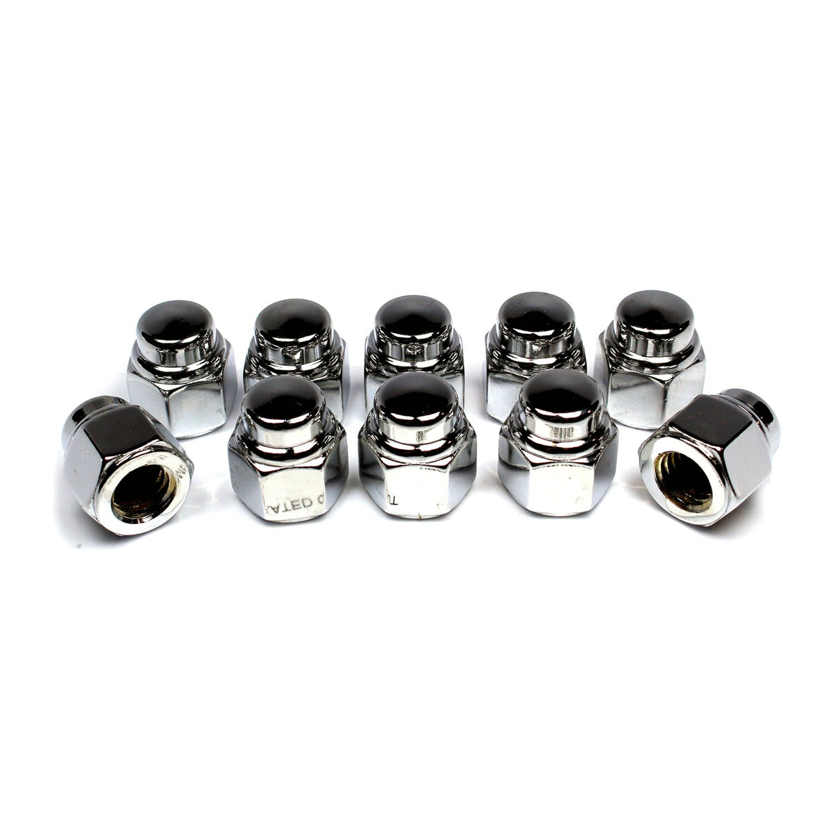 Colony, cap nuts 1/2-13 chrome plated