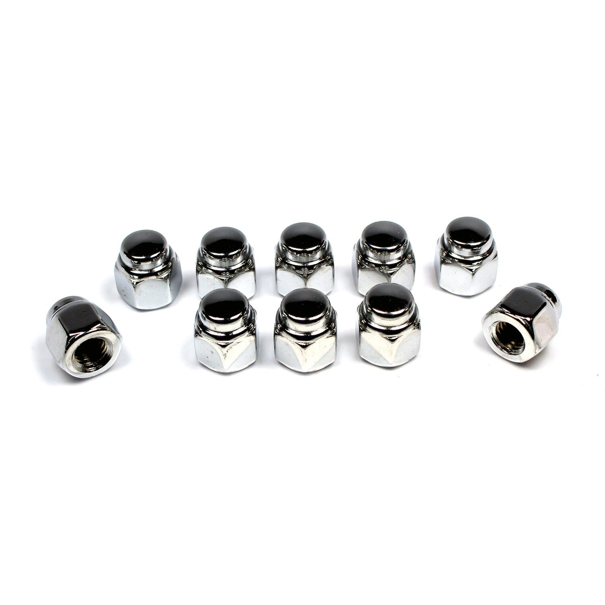 Colony, cap nuts M8 (1.25) chrome plated