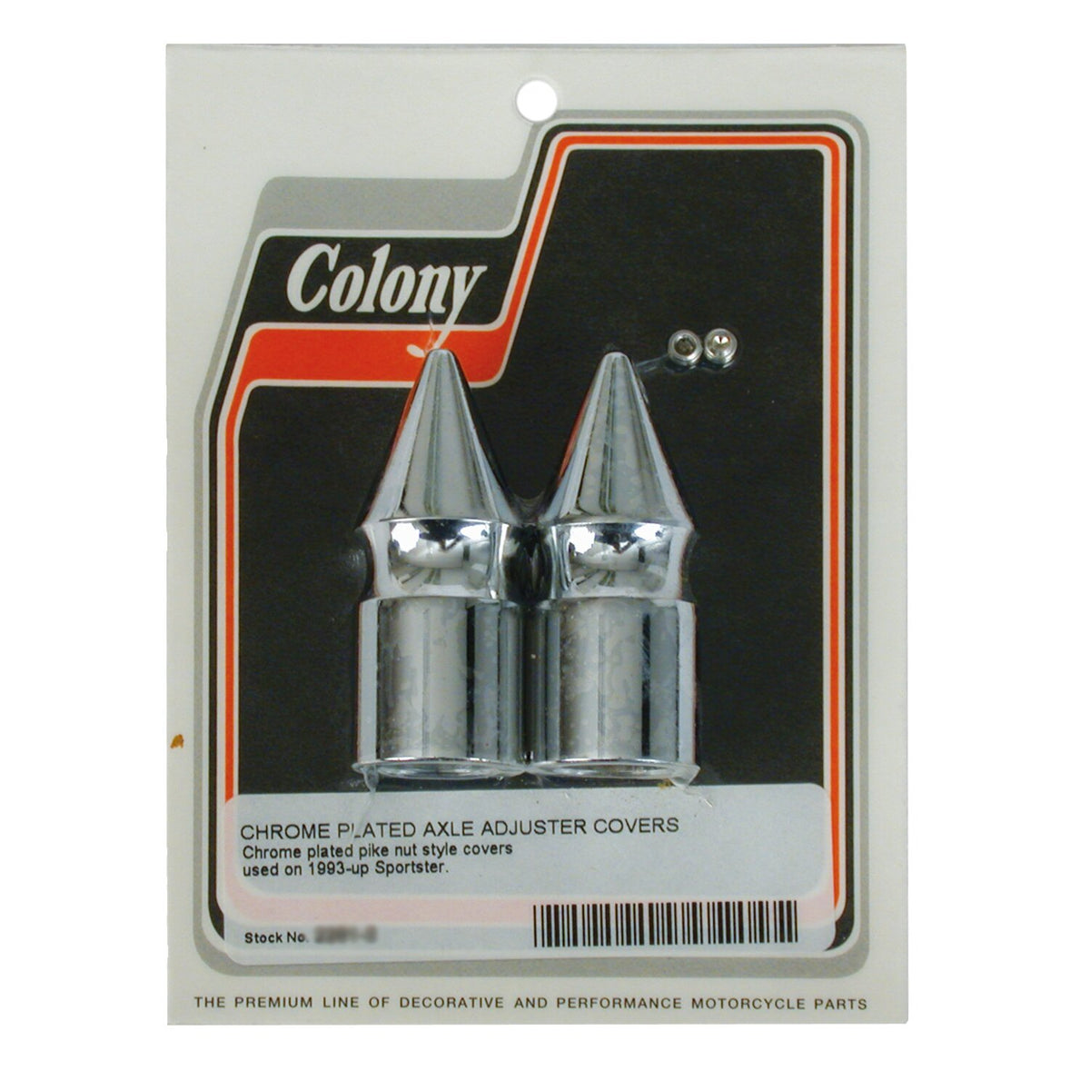 Colony pike axle covers