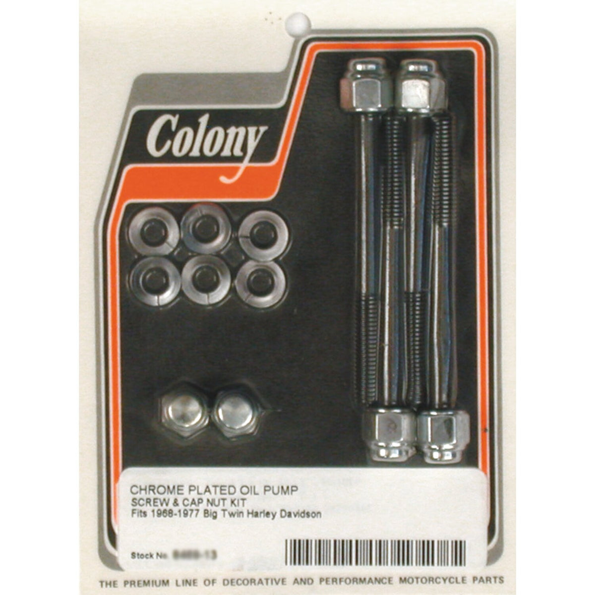 Colony oil pump mount kit
