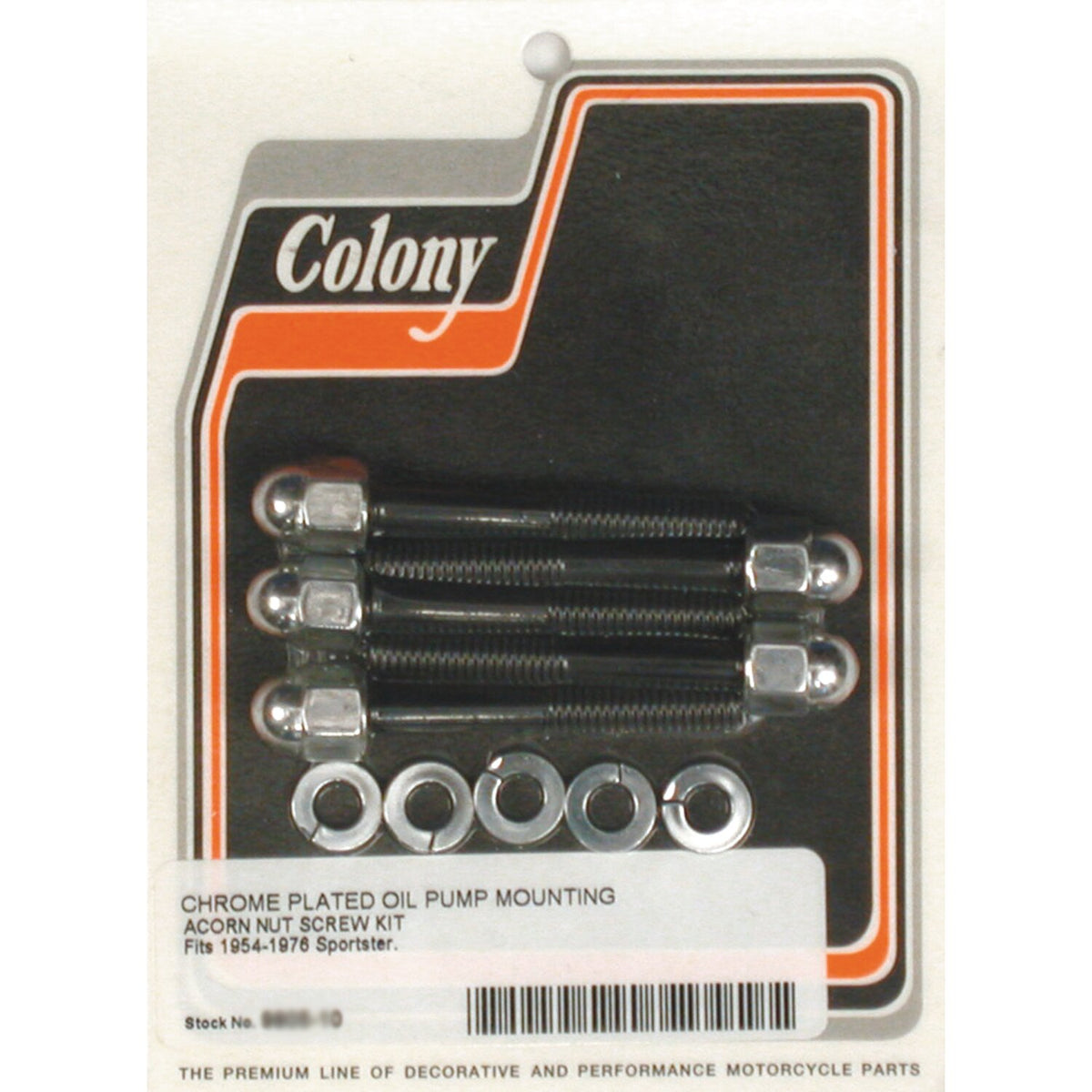 Colony oil pump mount kit acorn