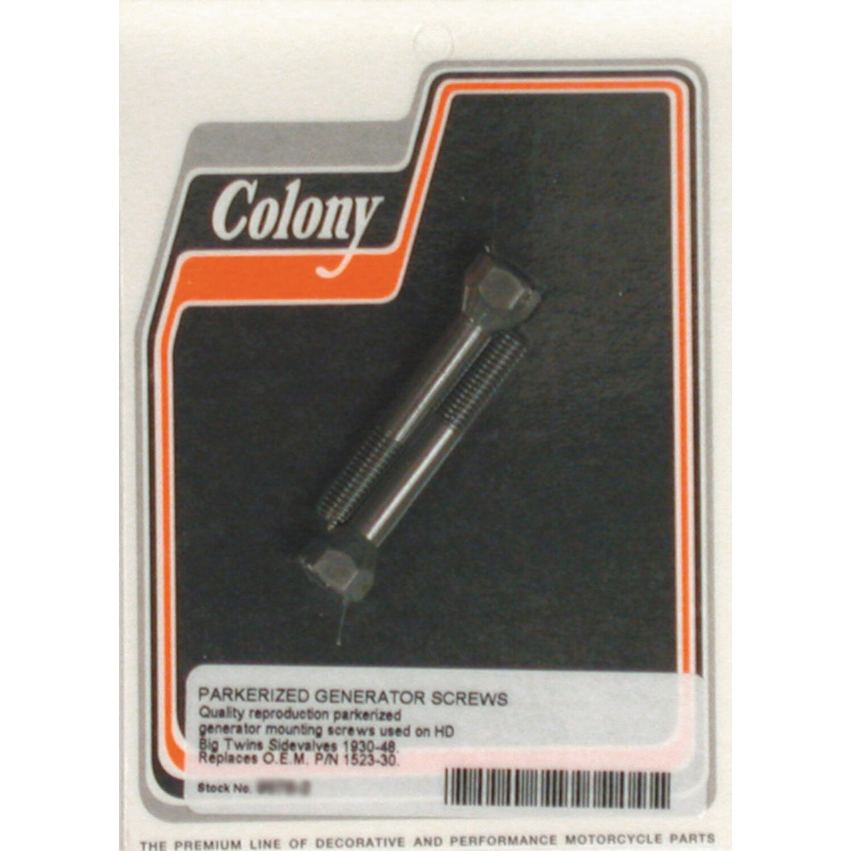 Colony generator mount kit, OEM style