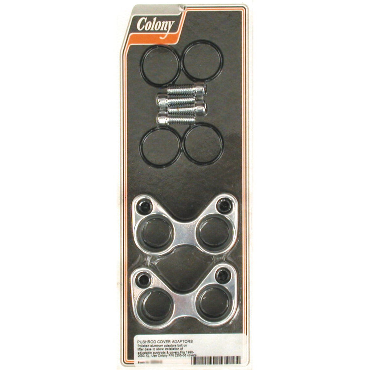 Colony, pushrod cover conversion adapter kit