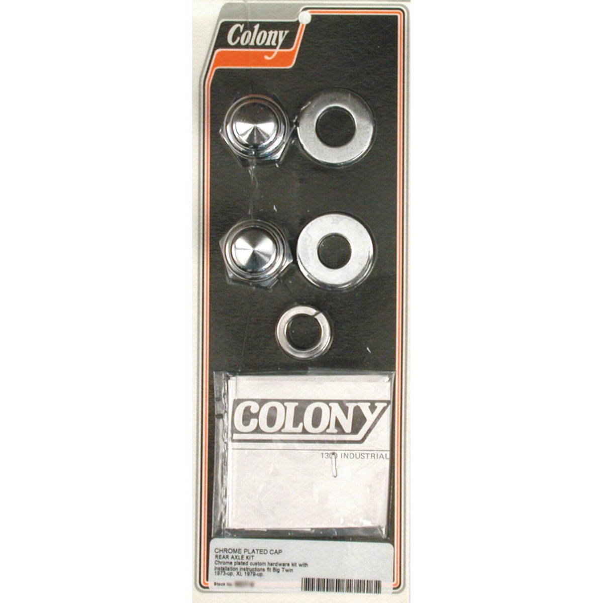 Colony rear axle cap nut conv. Kit