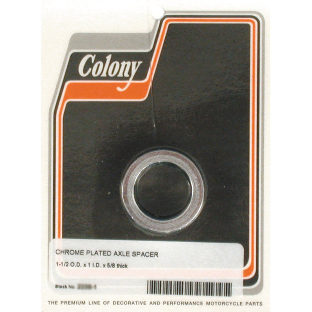 Colony univ. Axle spacer 5/8" long