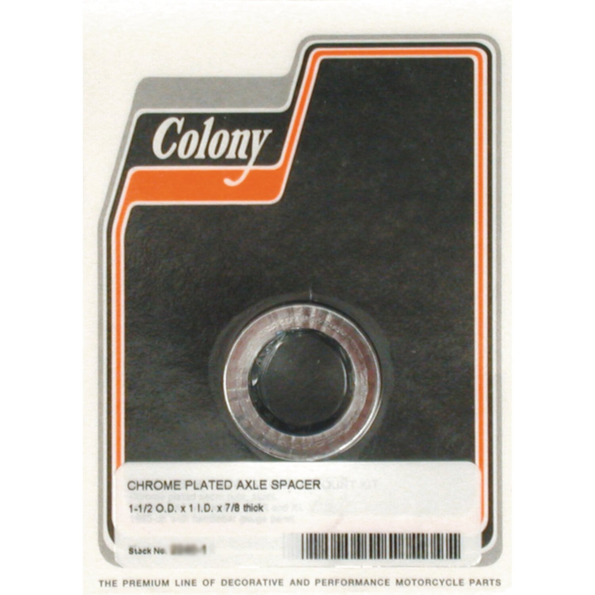 Colony univ. Axle spacers 7/8" long