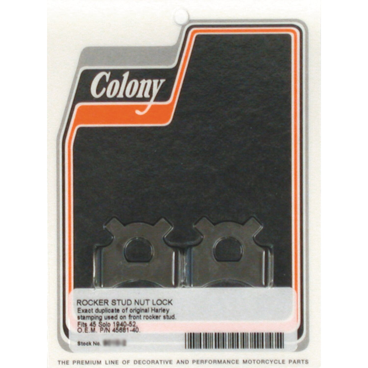 Colony rocker stud lockwashers