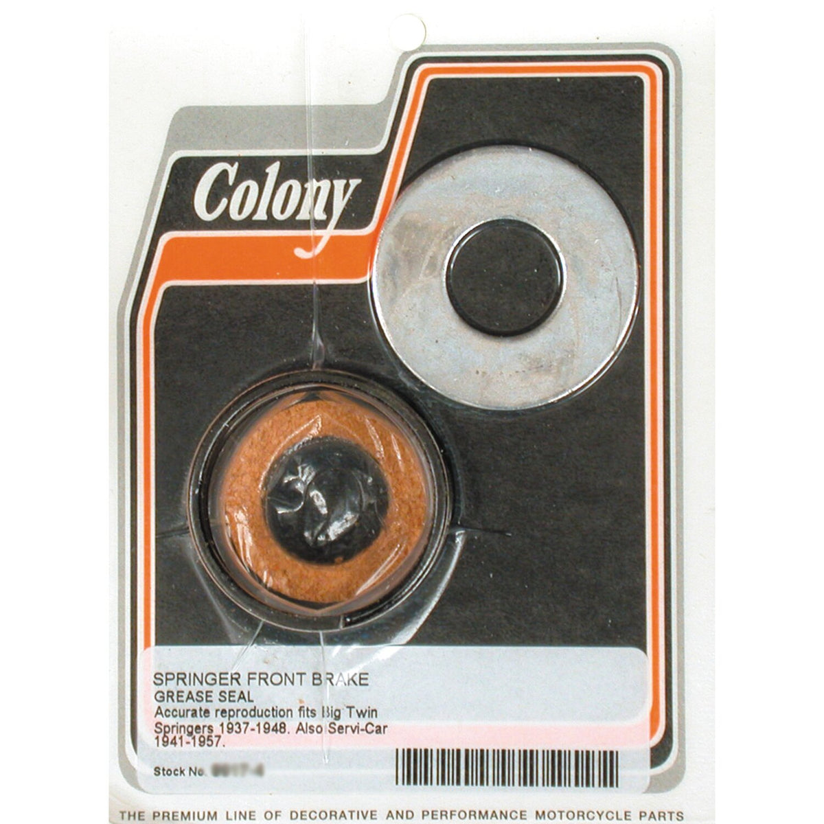 Colony, Springer front brake grease seal kit