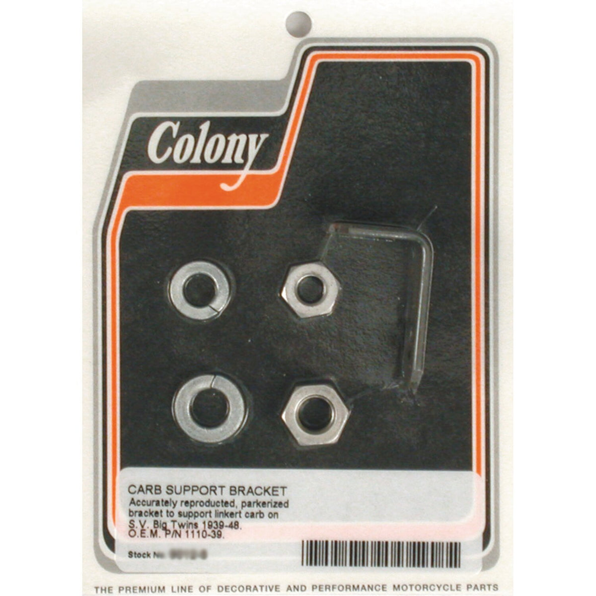 Colony linkert support bracket