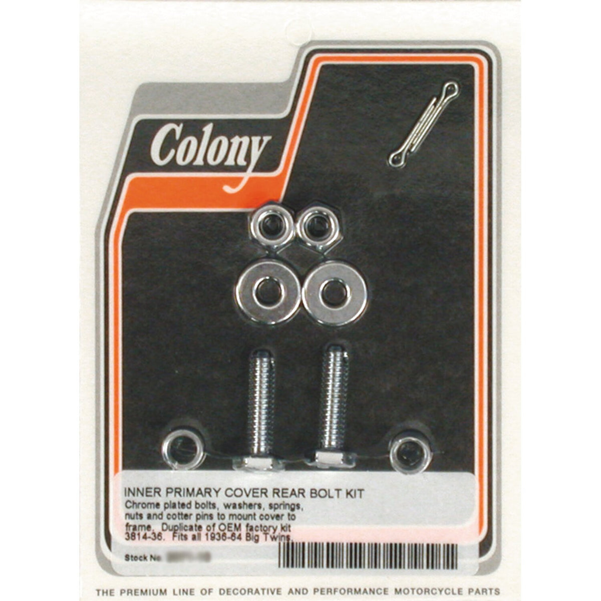 Colony inner prim. Cover rear mount kit