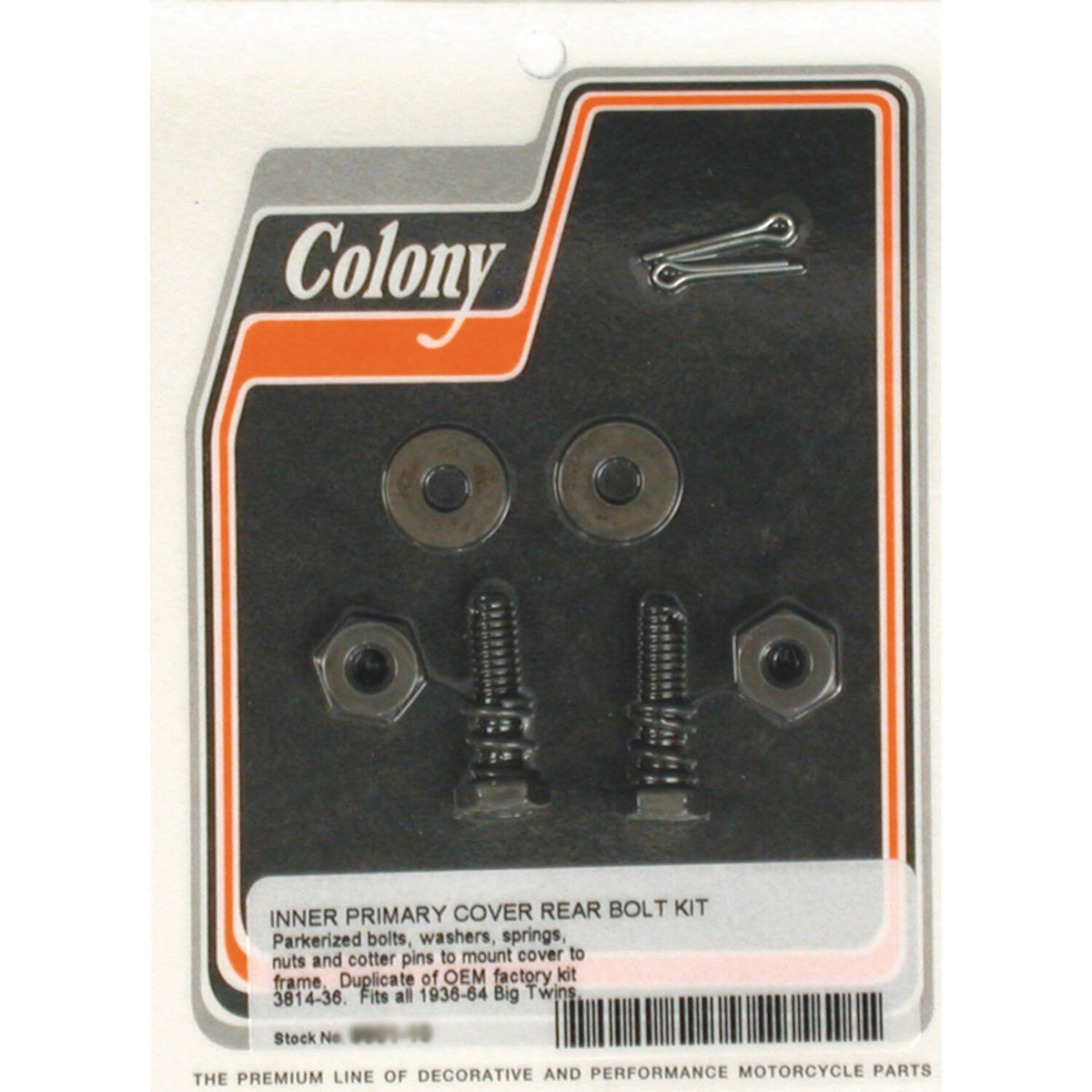Colony inner prim. Cover rear mount kit
