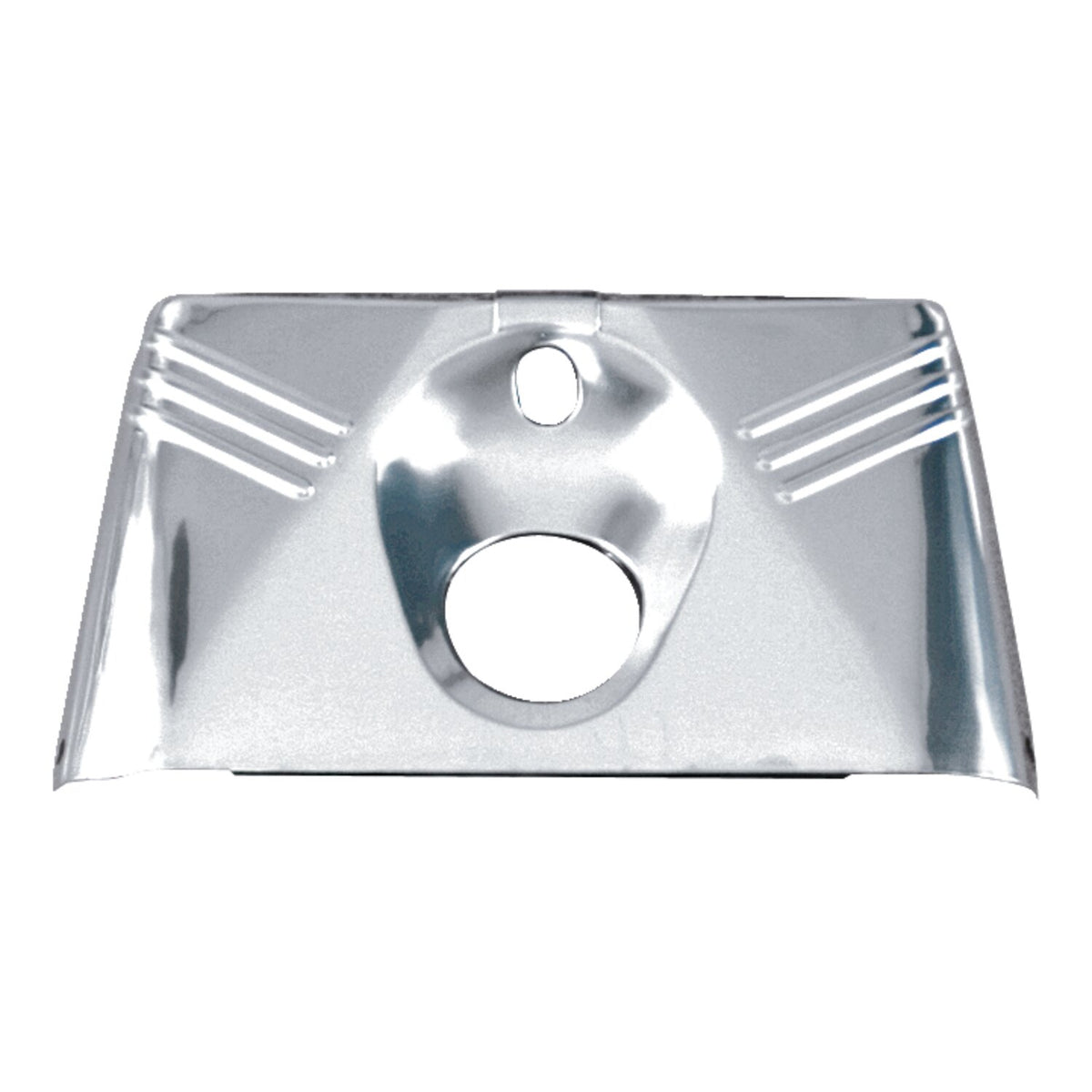 Front panel fork. Chrome