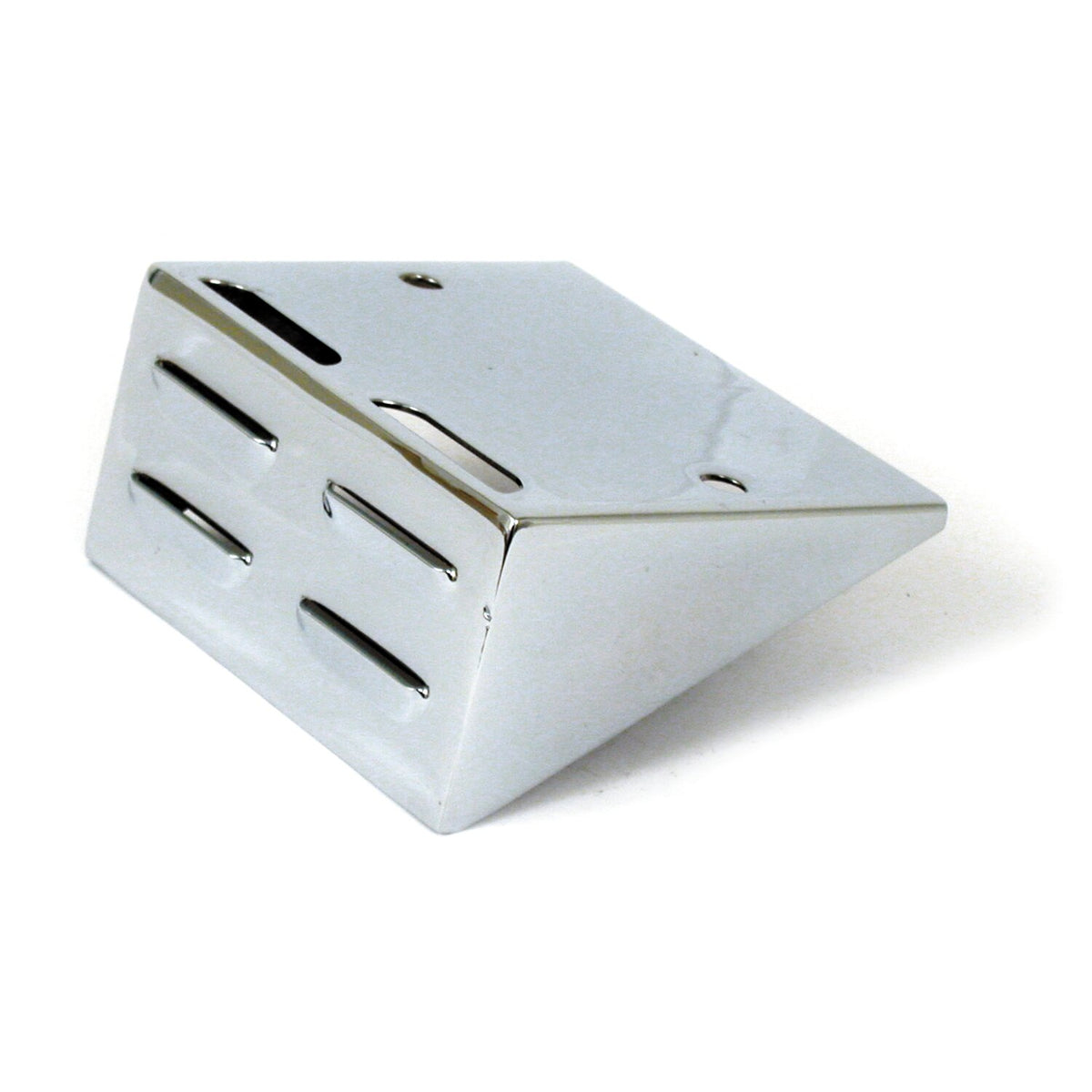 Softail voltage regulator/rectifier cover/visor. Chrome