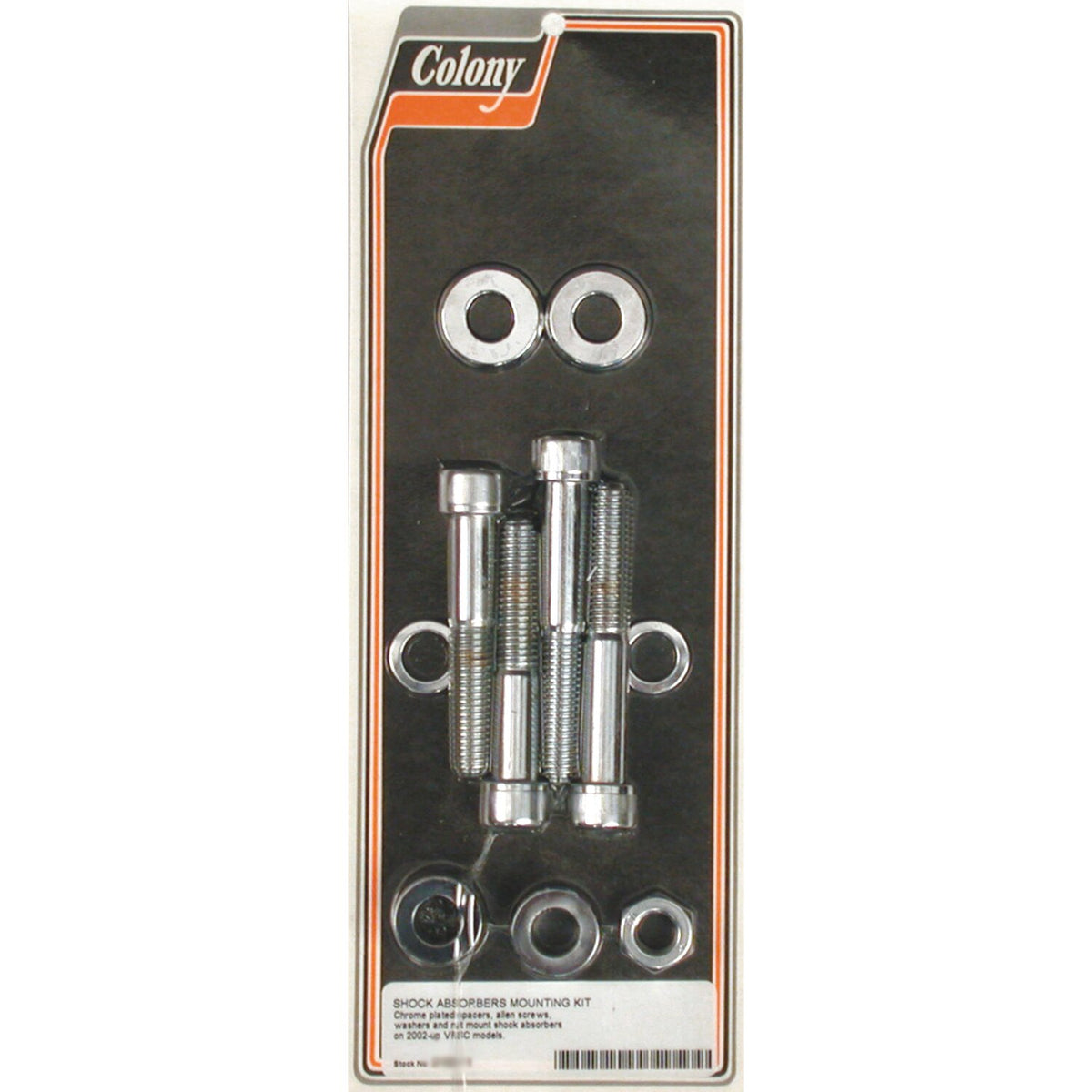 Colony V-Rod shock mount kit
