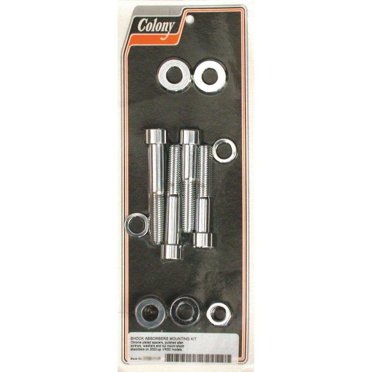 Colony V-Rod shock mount kit