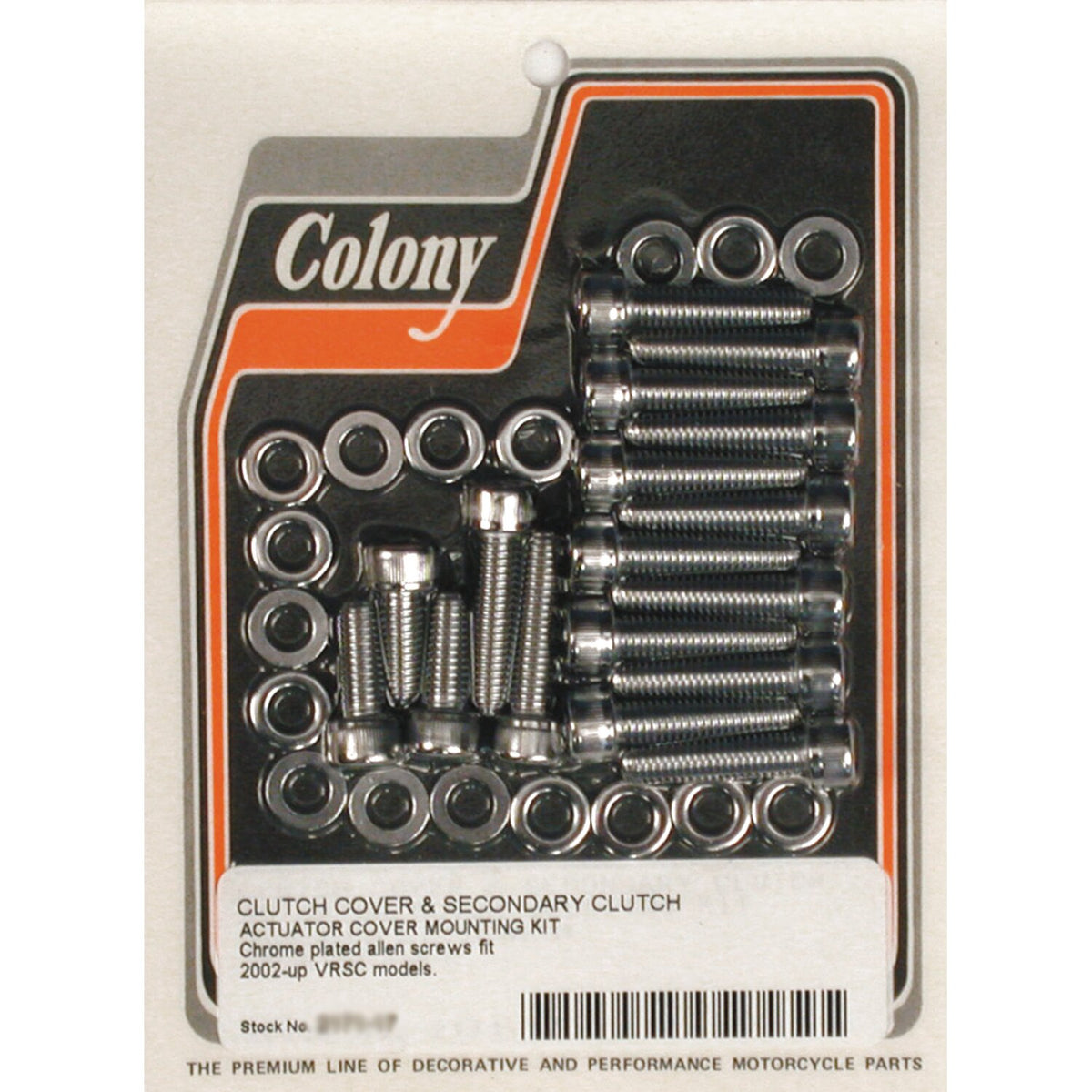 Colony clutch cover mount kit