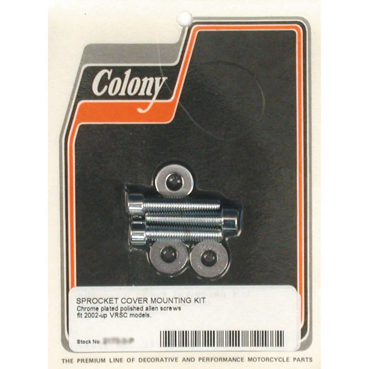 Colony, sprocket cover mount kit