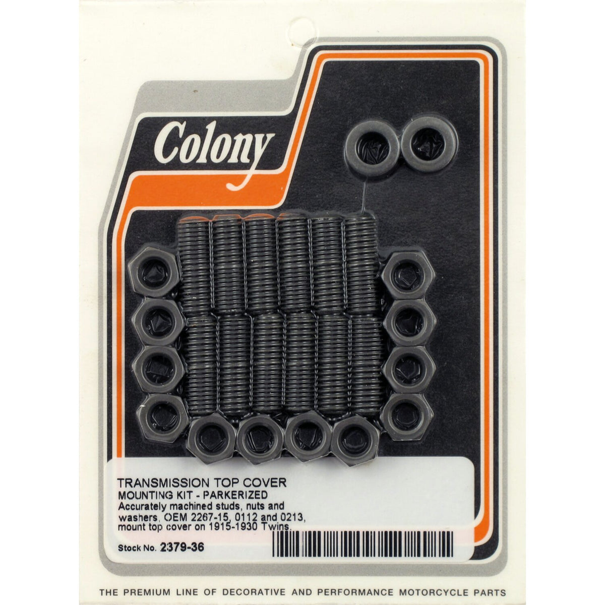 Colony transm top cover mount kit
