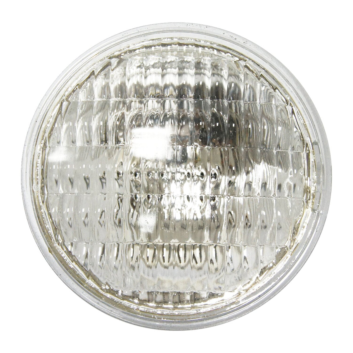 4-1/2" 30w 12v sealed beam unit. Fluted clear lens