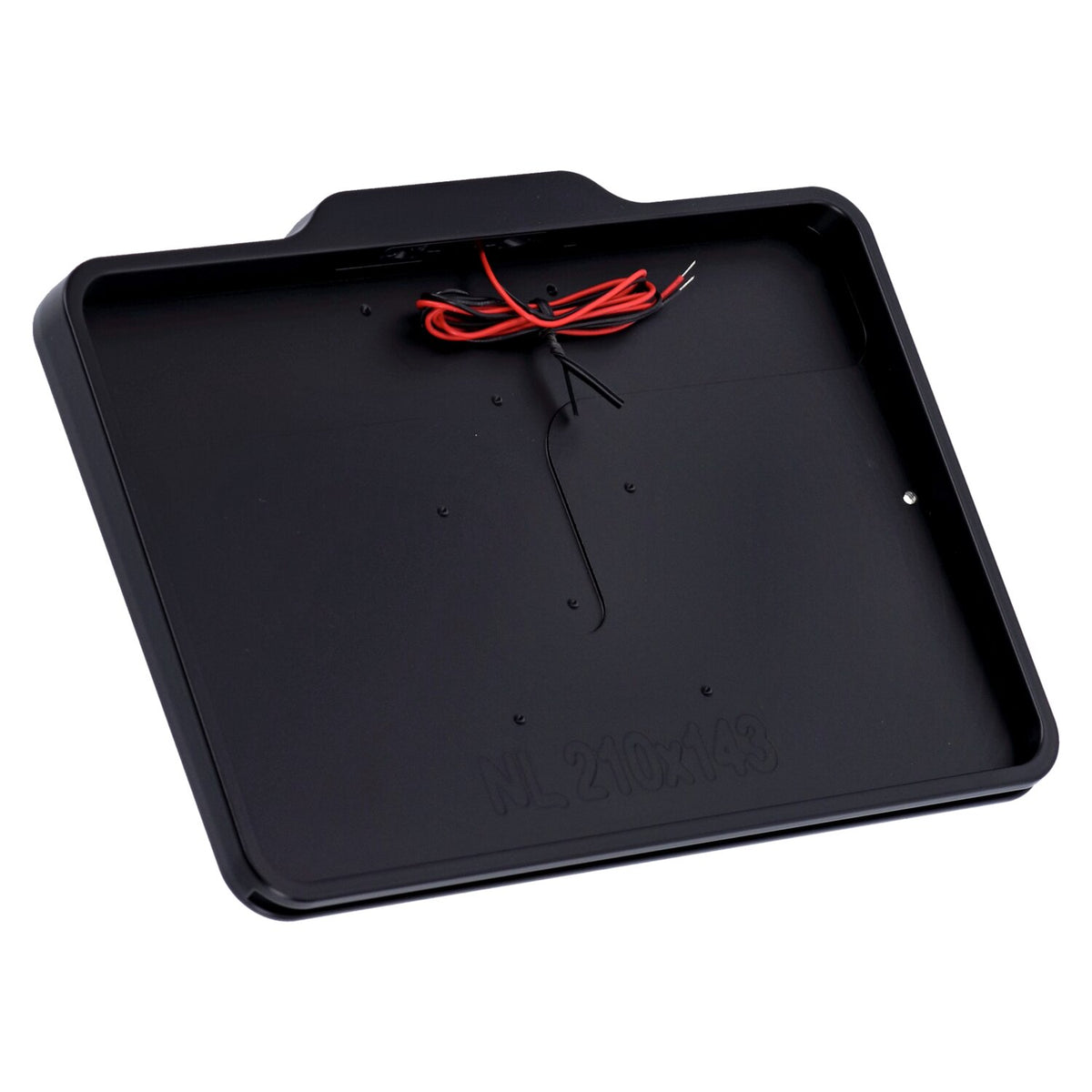 DMP, license plate frame with light 5.0 NL BE. Matte black