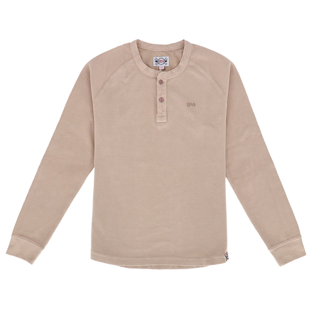 13 1/2 Waffle jersey sand