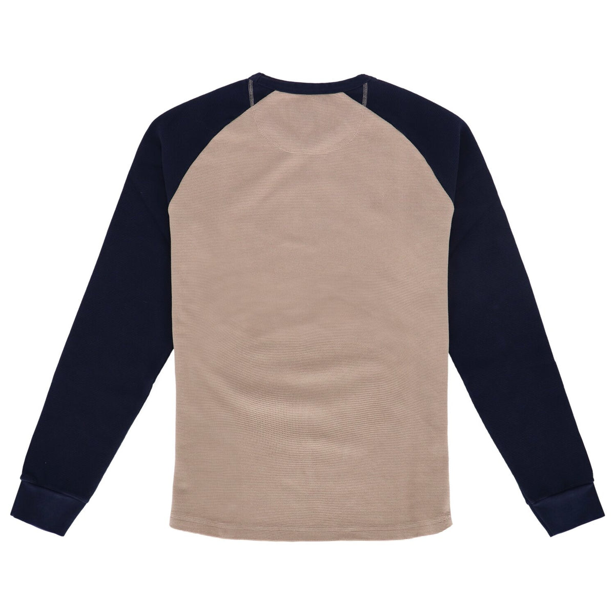 13 1/2 Waffle jersey sand/navy