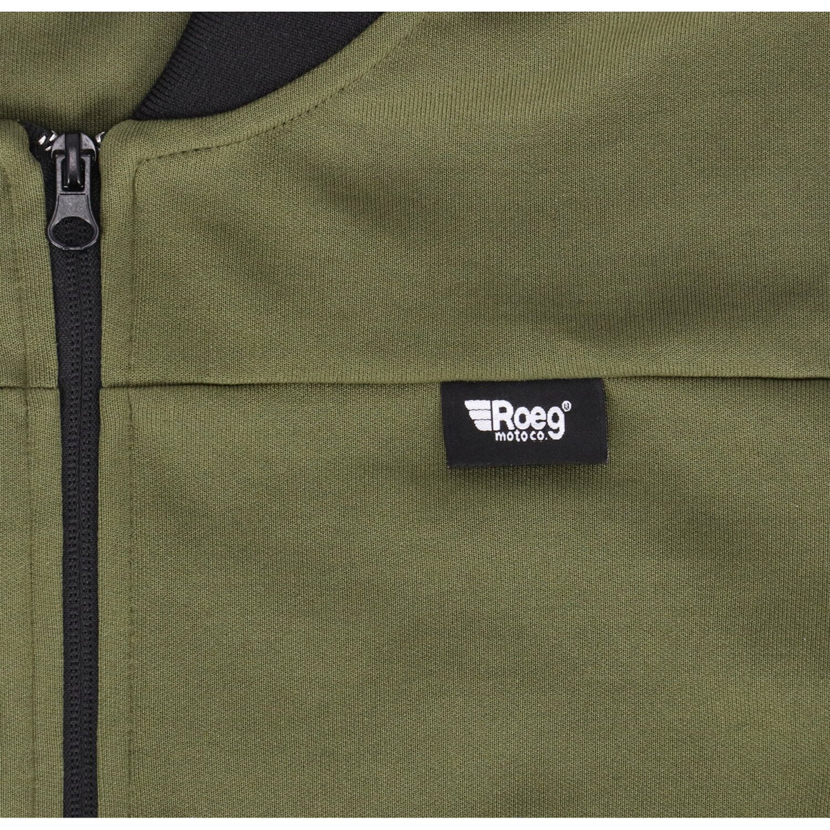 Roeg Frits track jacket army green