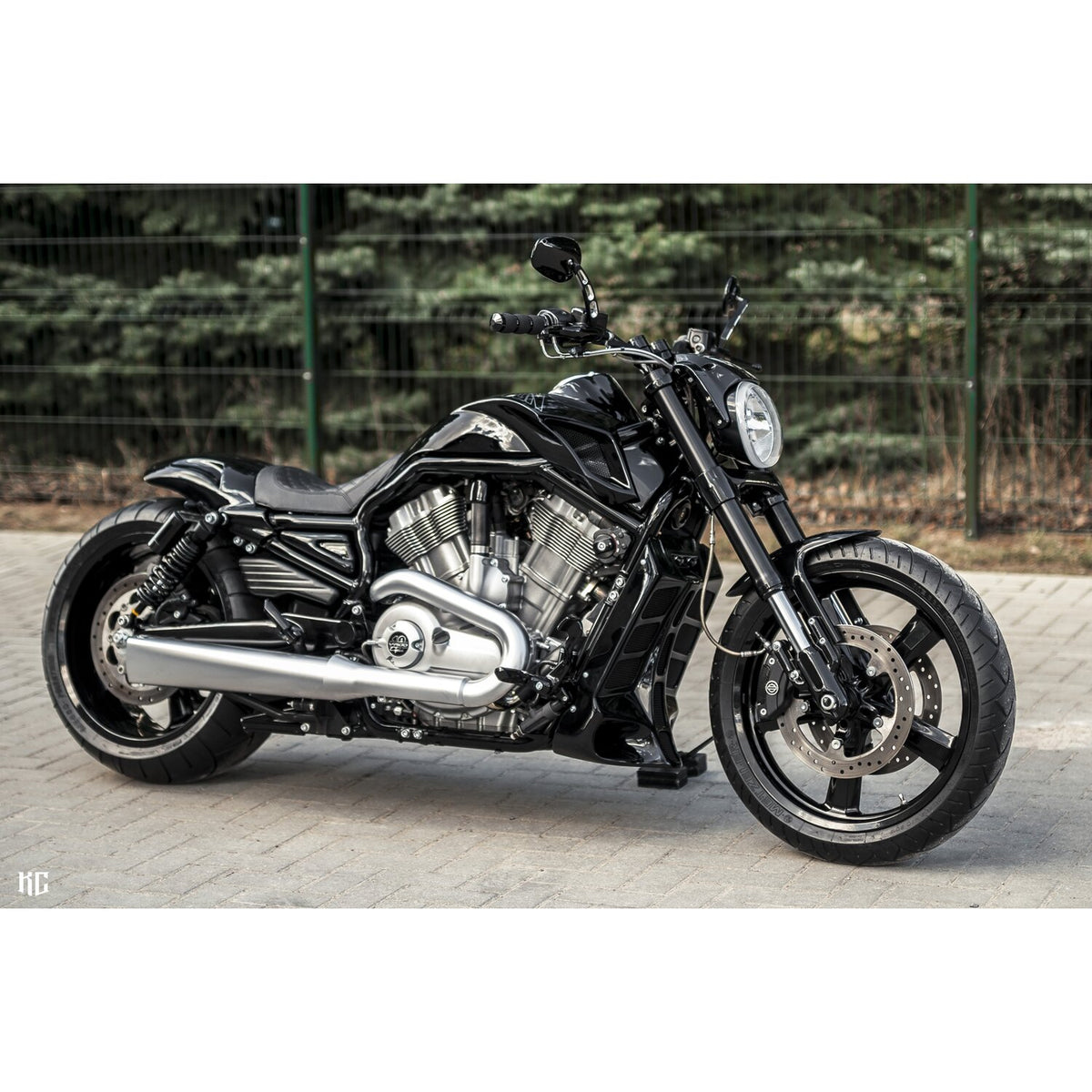 Killer Custom, V-Rod front fender 'Tidy'