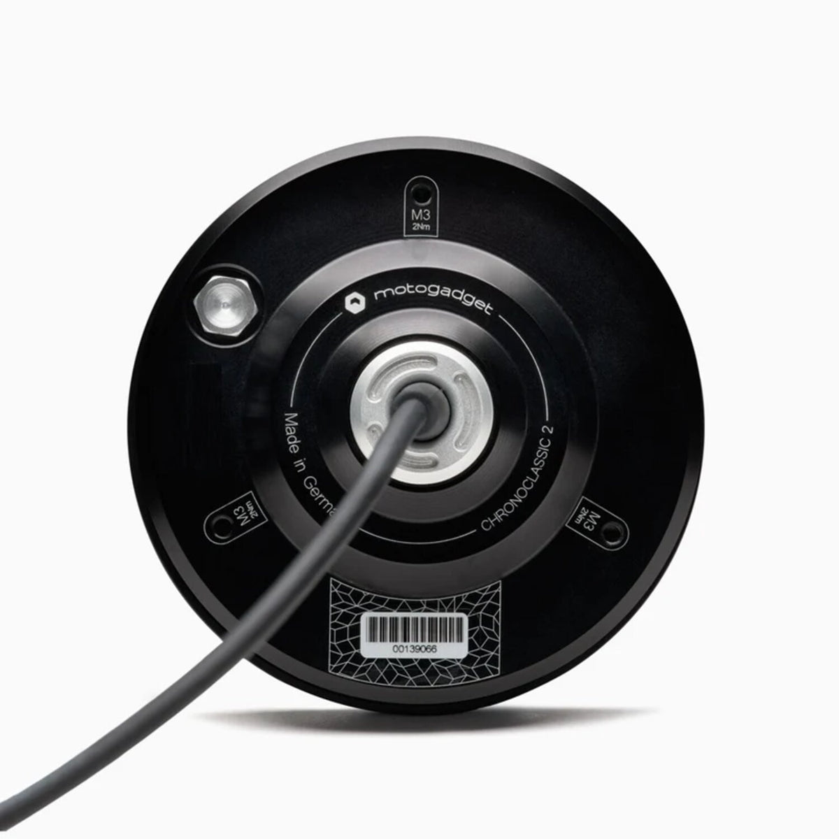 Motogadget, Chronoclassic 2 'Tacho Face'. 8000 RPM. Black B