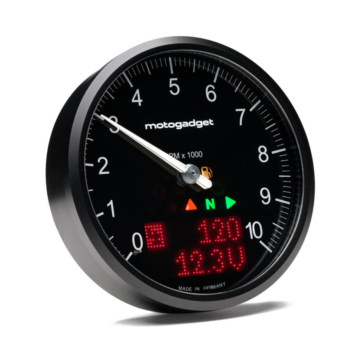 Motogadget, Chronoclassic 2 'Tacho Face'. 10.000RPM. Black B
