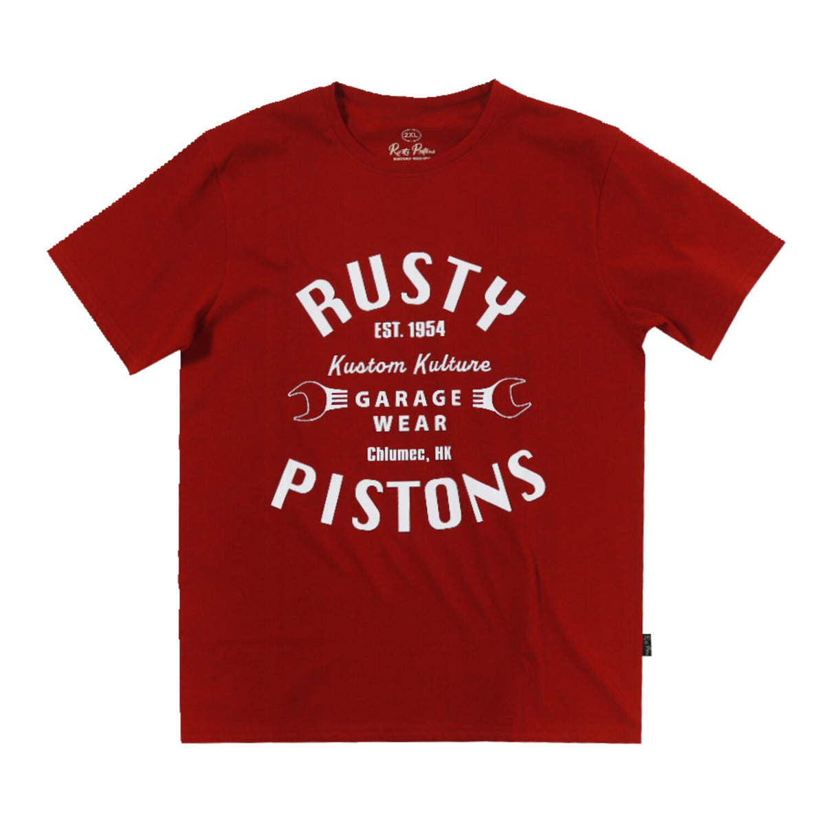 Rusty Pistons Vista t-shirt bordeaux