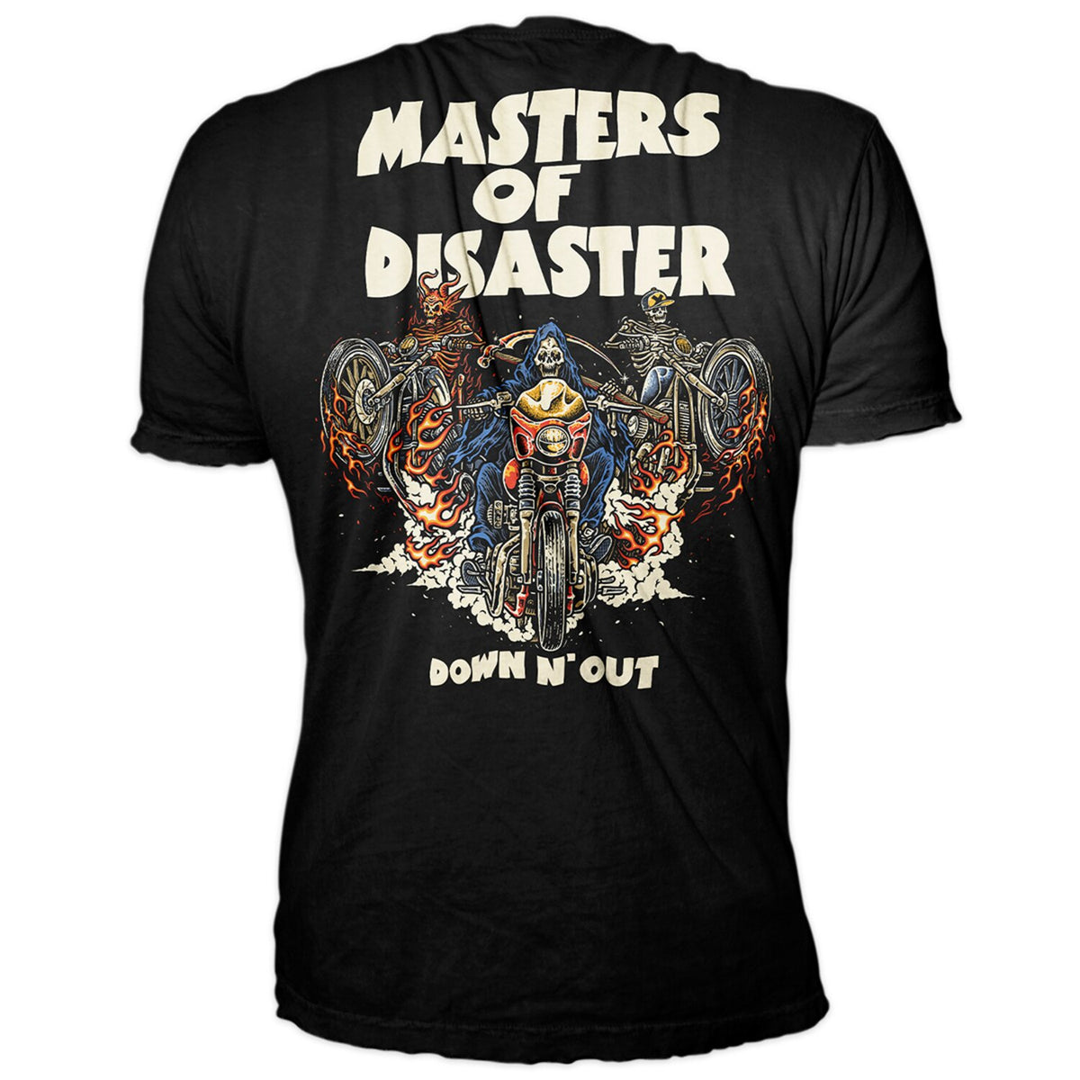 Down-n-Out Master Of Disaster t-shirt black