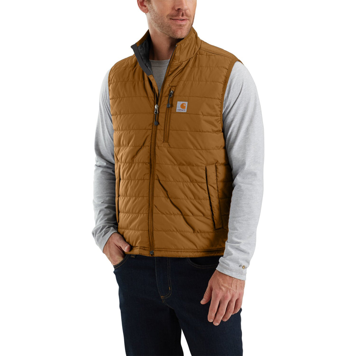 Carhartt Gilliam vest Carhartt brown
