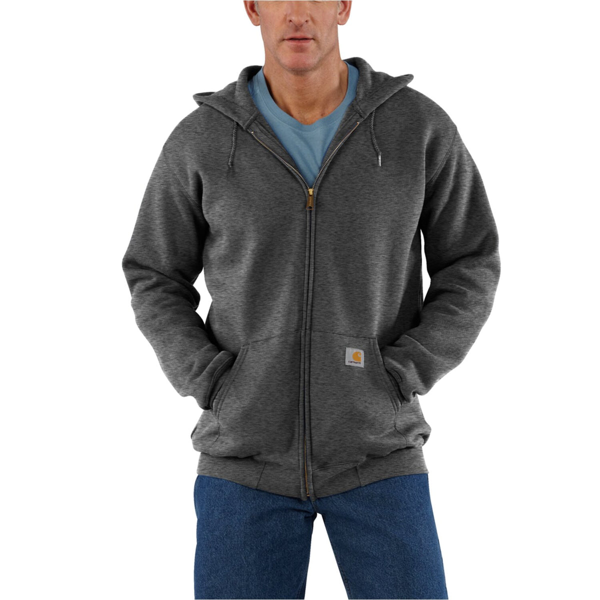 Carhartt Zip Hooded sweatshirt carbon heather