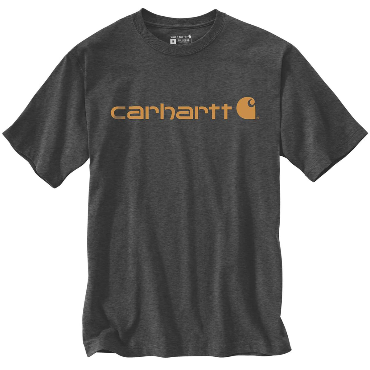Carhartt Core Logo t-shirt carbon heather