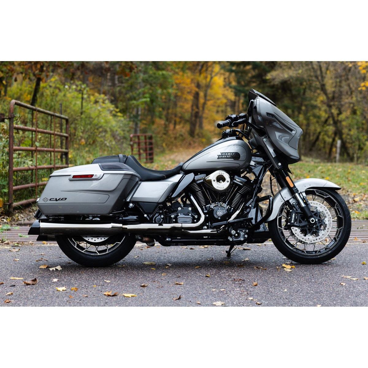 S&S, Stealth Air Cleaner Kit with Lava Chrome Teardrop