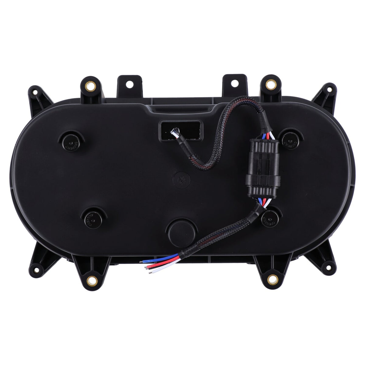 Bright, RG dual LED headlamp unit assembly.
