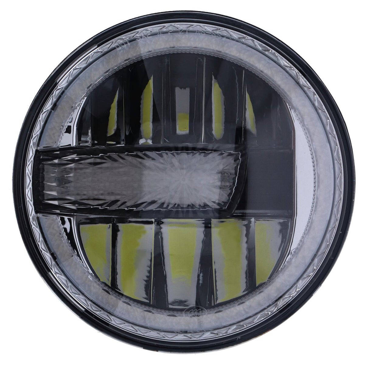 Bright, 7" shaker LED headlamp unit