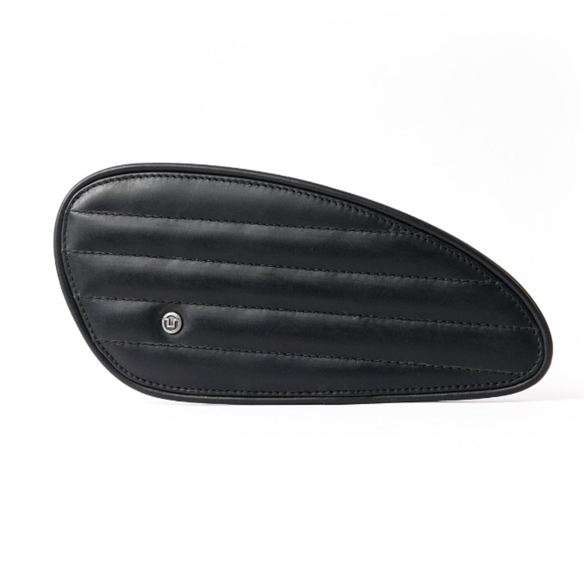 Trip Machine, Classic leather tank pad set. Black