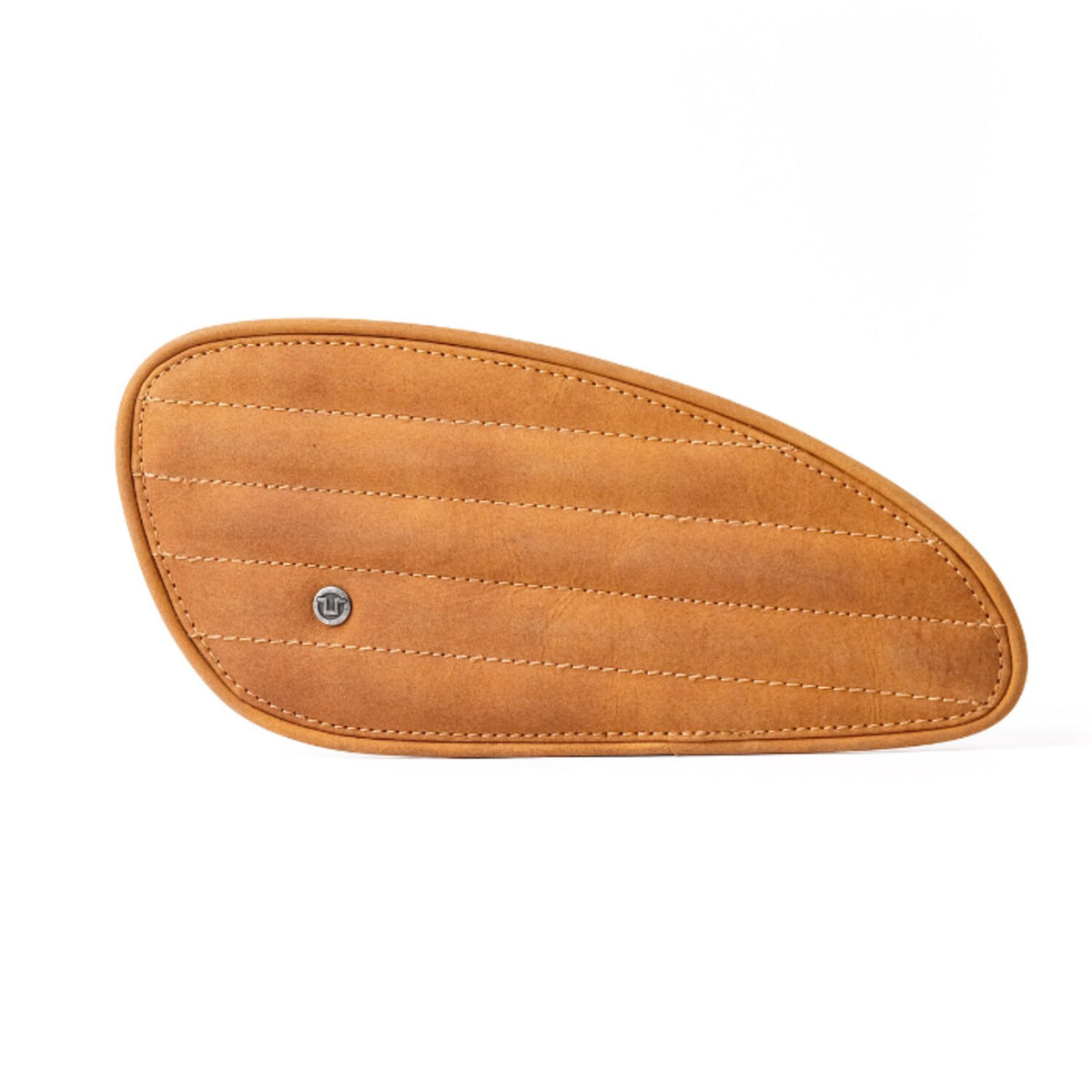 Trip Machine, Classic leather tank pad set. Tan