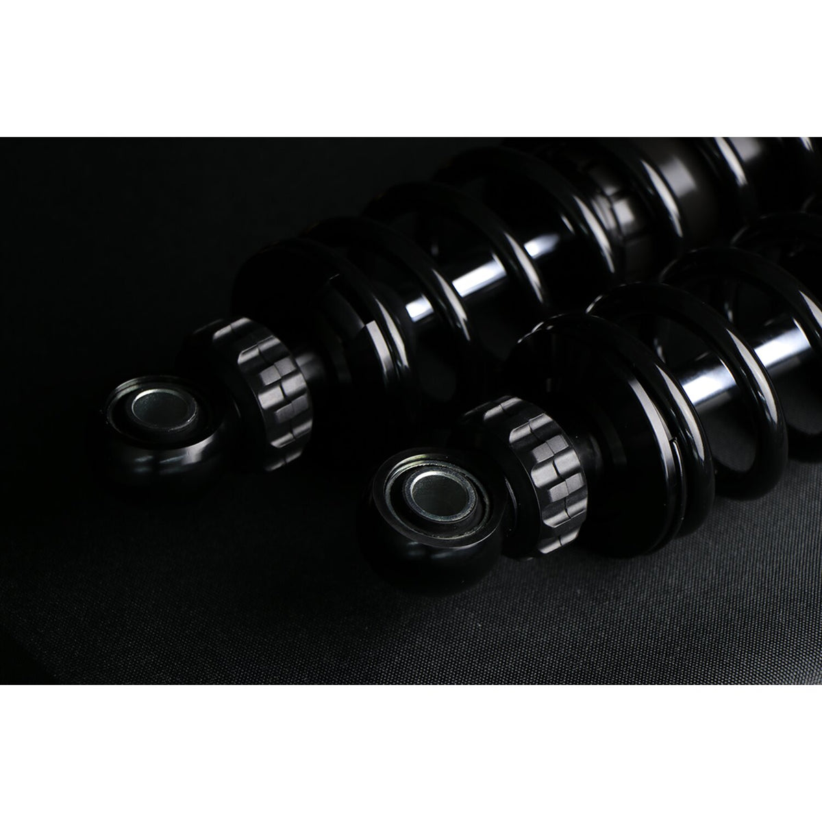 Ohlins, STX36 Blackline rear shocks. Gold reservoir. 12"