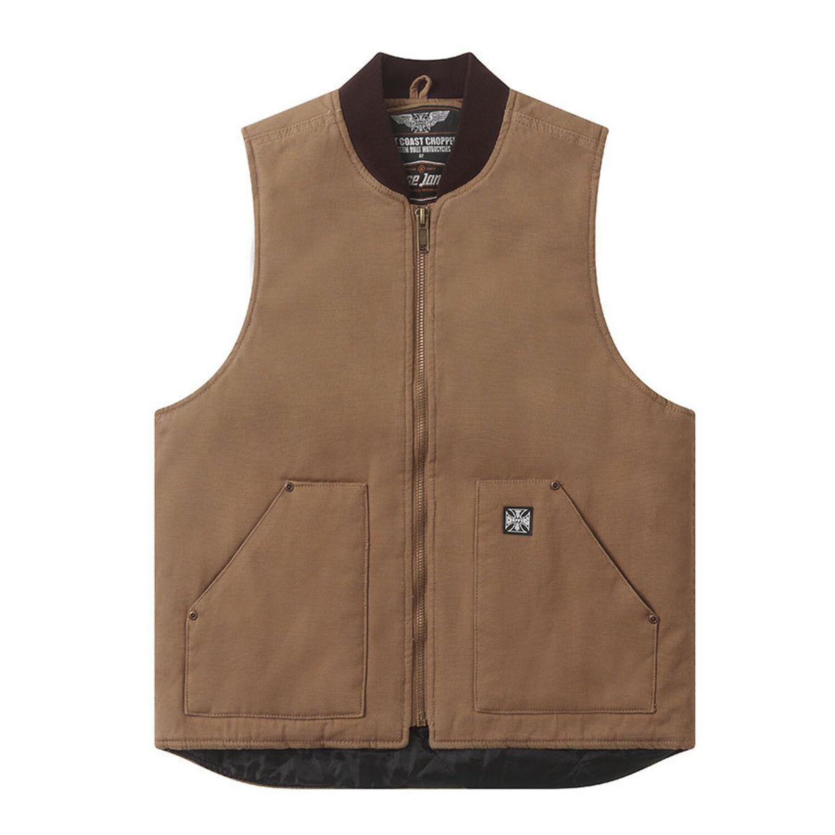 WCC Heavy Duty Work vest frontier brown 