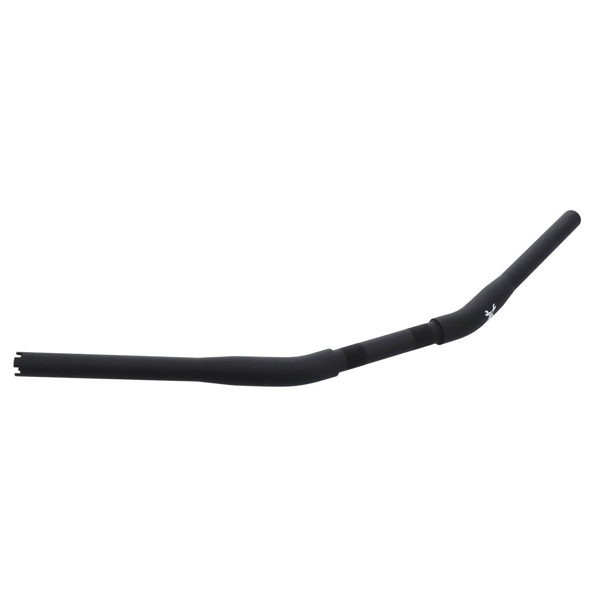 Burly, 1-1/4" drag bar. Matte black