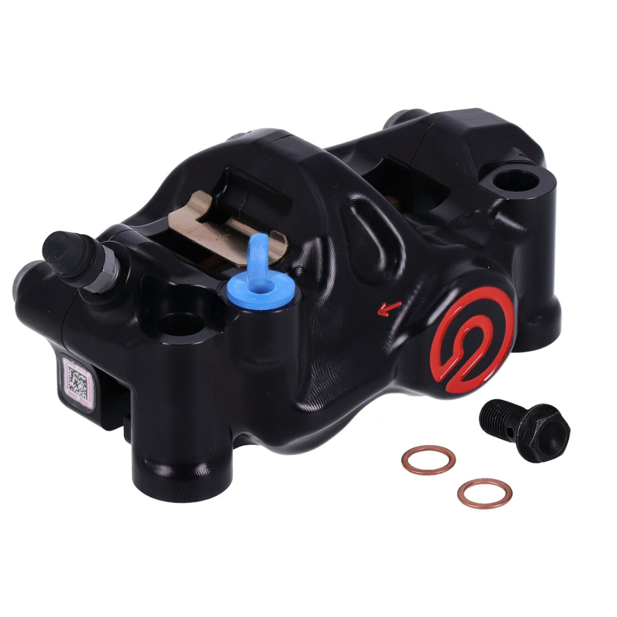 Brembo, 484 radial brake caliper. Left. Black