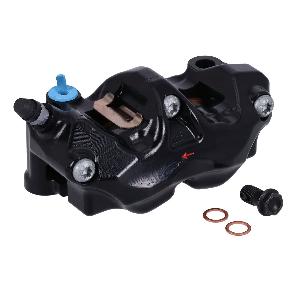 Brembo, 484 radial brake caliper. Right. Black