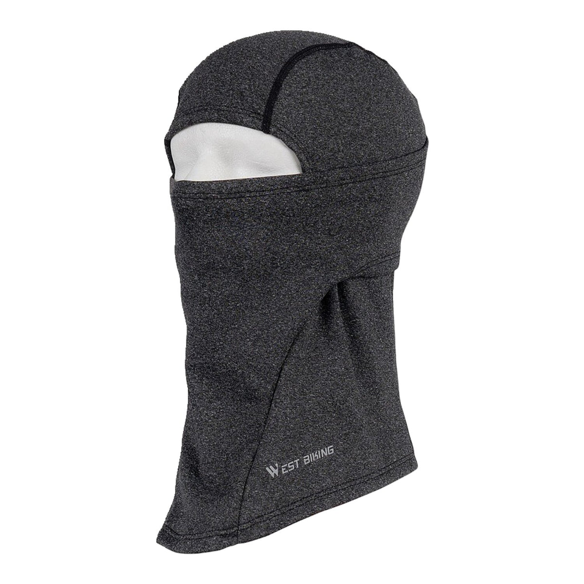 Army Surplus Balaclava 1-hole stretch tunnel melange grey