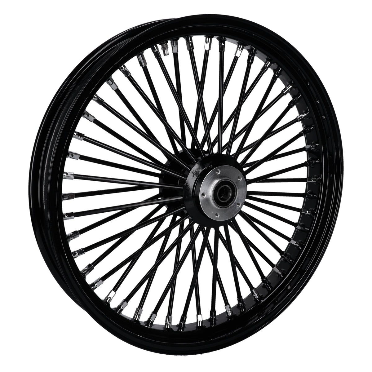 MCS radial 48 fat spoke front wheel 3.50 x 23 SF black