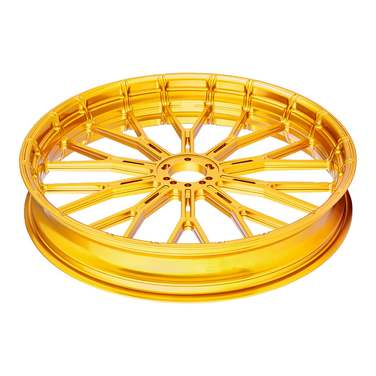 Arlen Ness, Rim Y-Spoke Forged Wheel 3.5 x 18. Gold